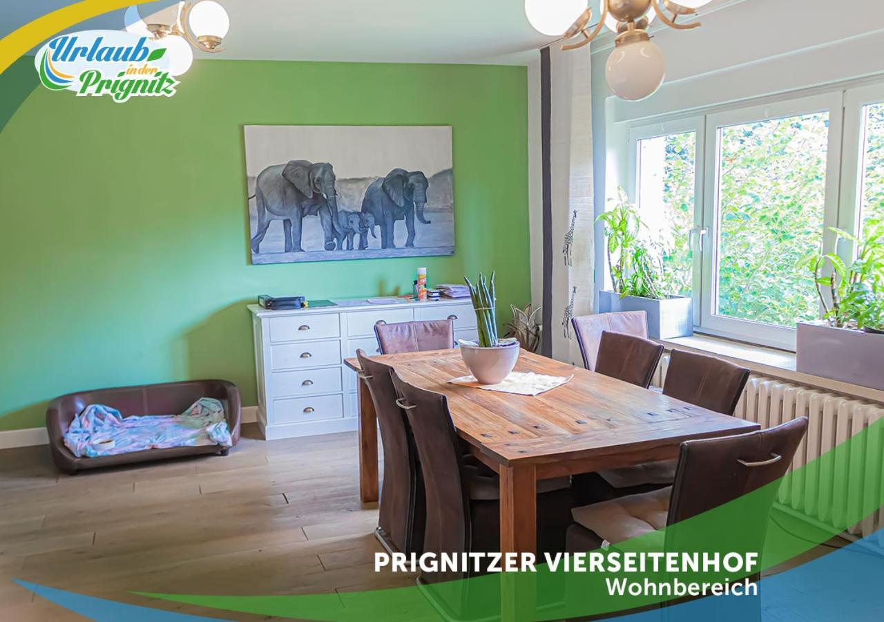 Bauernhof-Streichel-Zoo-Kombi-Familien-Suite-Im-Wald-Am-See Gulow Exterior foto